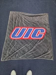 University Of Illinois Chicago Logo Pattern. Blanket. Fixed Price $10.00.