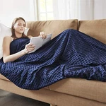 Degrees Of Comfort Coolmax Weighted Blanket Washable Twin Size: 48X72 - Navy. Fixed Price $85.02.