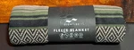 Slowtide Fleece Blanket Green Black Gray 50X66" Lightweight Recycled - New. Fixed Price $37.99.