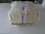 Calvin Klein Blanket Queen 90" X Modern Reversible Beige/cream Super Soft. Fixed Price $73.99.