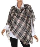 New Burberry Luxury Wool Modal Check Print Scarf Wrap Shawl 143 Cm. Fixed Price $297.49.