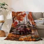 Yeeju Fall Decoraitve Throw Blanket King Size Plaid Thanksgiving Autumn. Fixed Price $71.09.