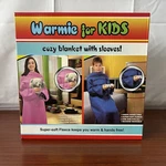 Warmie For Kids Blanket With Sleeves Blue Soft Fleece New Boys Gift. Fixed Price $12.00.