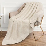 Knitted Blanket Super Plush Soft Lightweight Couch Sofa Bed Decor. Fixed Price $25.99.