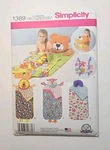 Simplicity Sewing Pattern 1389 Childs Sleeping Bag Nap Pack Blanket Pillow Uncut. Fixed Price $7.00.