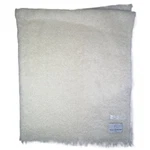 Yves Delorme Paris 100% Mohair Luxury Woven Throw Blanket Ivory Cream 140X170 Cm. Fixed Price $200.00.
