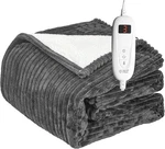 Tefici Heated Blanket Full Size Electric 72"X84", Grey. Fixed Price $50.19.