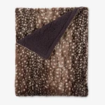 Brylanehome Faux Fur Animal Print Throw. Fixed Price $35.99.