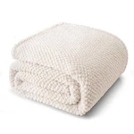 Whale Flotilla Size Fuzzy Fleece Blanket For Bed, KING(90X104 In), Ivory. Fixed Price $38.99.