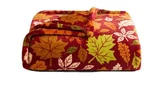 The Big One Fall Autum Leaves Oversized Blanket Throw Warm Soft Plush 5FT X 6FT. Fixed Price $34.99.