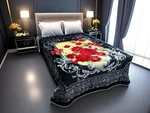 New Super Soft 1 Ply Mink Style Embossed Queen Size Rachel Cozy Blanket 83 X94. Fixed Price $34.80.
