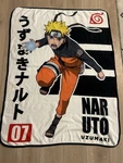 Naruto Shippuden Team Seven Fleece Throw Blanket Uzumaki 43 X 56. Fixed Price $25.00.