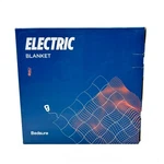 Bedsure Get Cozy Electric Heating Blanket Stripe Flannel 50X60" Brown. Fixed Price $11.25.