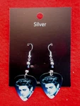 New Elvis Presley Guitar Pick Earrings From Midsouth Products. Fixed Price $12.00.