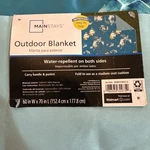 Mainstays Outdoor Blanket With Sea Life Animals. Fixed Price $24.99.