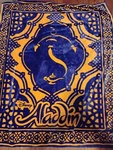 Disney's Aladdin Cozy Fleece Polyester Blanket Magic Carpet 48X58 Throw. Fixed Price $15.00.