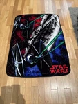 Star Wars Throw Northwest Company 48 X36 Fleece Blanket Lucas Film 2015 Rare. Fixed Price $29.99.