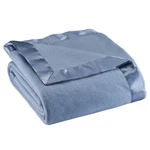 Oakridge Satin Fleece Blanket, Full/queen, Or King Size Twin, Blue. Fixed Price $57.31.
