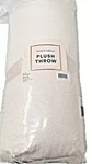 New Ulta Beauty Limited Edition Plush White Cream Throw Blanket, Size 50X60 Inch. Fixed Price $22.99.