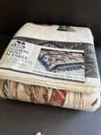 Vtg Home Designs Blanket Native American King Queen 102X90 Poly Acrylic Usa. Fixed Price $75.00.