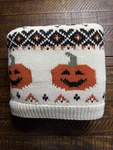 Pottery Barn Halloween Fair Isle Knit Jacquard Throw Blanket 50 X60 Multi Nwot. Fixed Price $85.00.