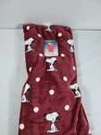 Peanuts Berkshire 60IN X 70IN Pet Throw Blanket Snoopy Red With White Dots. Fixed Price $40.00.