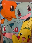 Pok Mon Pikachu & Friends Throw Fleece Blanket 45" X 60" Northwest Bulbasaur. Fixed Price $8.76.