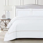 Dreamology White Duvet Cover Luxury Hotel Quality Bedding Set 100% Cotton Emb.... Fixed Price $77.65.