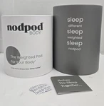 Weighted Body Gray Sleep Women Owned 29" X 24". Fixed Price $39.99.