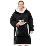 Joywoo Black Wearable Blanket Hoodie,oversized Cat Lovers Sweatshirt For. Fixed Price $64.95.