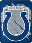 Indianapolis Colts Nfl Northwest 46"X60" Super Plush Throw Blanket. Fixed Price $19.99.