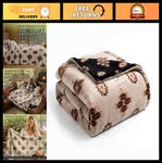 Reversible Aztec Fleece Blanket - Native American Western Throw, King Size (87"X. Fixed Price $139.99.