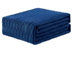 Lauren Ralph Classic Cotton Blanket, Full/queen Lucent Blue New 90X90. Fixed Price $69.00.