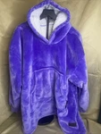 Catalonia Oversized Blanket Hoodie Sweatshirt, Wearable Sherpa Lounging Pullover. Fixed Price $25.00.