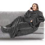 Pavilia Fleece Blanket With Sleeves And Foot Pockets For Women Adult,. Fixed Price $32.99.