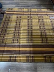 Antique Vtg Beckman Northern Ohio Blanket Mills Wool Horse Carriage Primitive. Fixed Price $369.00.