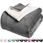 LBRO2M Sherpa Fleece Bed Blanket King Size Super Soft Fuzzy Plush Warm Cozy F.... Fixed Price $95.38.