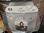 Pur Serenity 100% Cotton 48" X 72" Weighted Blanket, 20LB, Gray. Fixed Price $49.89.