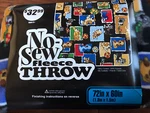 Dogs Green Back 60 X 72 No Sew Fleece Blanket Kit #17. Fixed Price $32.99.