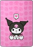 Northwest Hello Kitty Kuromi Silk Throw Blanket 40" X 60"- Kups. Fixed Price $18.99.