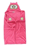Lazy One Pink Owl Animal Plush Blanket Hoodie Kids Wearable Warm Snuggie. Fixed Price $14.00.