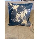 Aviva Stanoff Monarch Ombre Twilight Ivoire Signature Velvet Pillow 20"X20". Fixed Price $112.50.