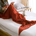 Altatac Mermaid Tail Knit Crochet Warm & Soft Sofa Blankets For Kids -. Fixed Price $9.95.