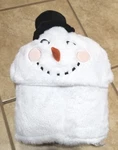 Pillowfort Snowman 40 X 50 Inch Hooded Blanket. Fixed Price $15.00.