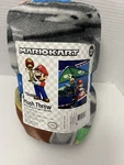 Nintendo Super And Luigi Mariokart 46"X60" Kids Plush Throw Blanket New. Fixed Price $17.99.