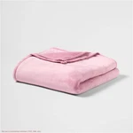 Twin/twin Xl Plush Blanket Blush Pink - Room Essentials. Fixed Price $19.99.