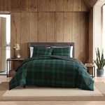 Eddie Bauer - Queen Duvet Cover Set, Reversible Cotton Bedding With Matching Sha. Fixed Price $100.65.