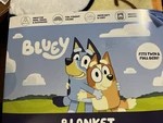 Bluey "in The Dream" Blanket 62X90" Fits Twin & Full Beds Soft Cozy Nwt! #688. Fixed Price $24.99.