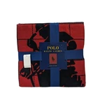 Polo Ralph Lauren Plaid Player Blanket Red Black Cotton 50 X 70 Nwt $215. Fixed Price $51.19.