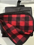 Water Resistant Picnic Stadium Fleece Blanket For Spectators And Fans Plaid Red. Fixed Price $19.99.